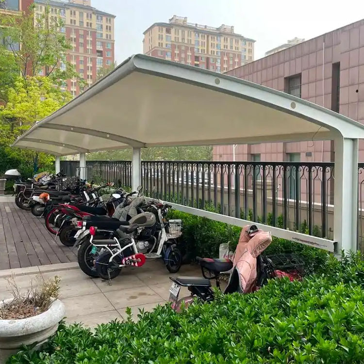 兴和县膜结构电动车棚